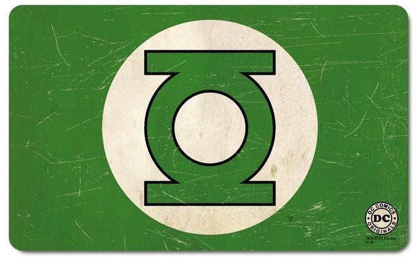 Logoshirt Frühstücksbrettchen mit Green Lantern-Logo gruen