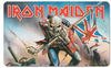 Logoshirt Frühstücksbrettchen mit Iron Maiden Motiv bunt