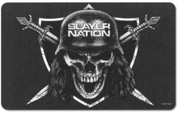 Logoshirt Frühstücksbrettchen mit Slayer-Motiv schwarz