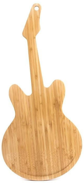 Kikkerland Bamboo cutting board guitar