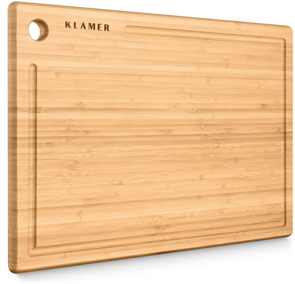 KLAMER Bambus Schneidebrett (45x30x2cm)