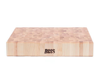 Boos Blocks Hacblock eckig oder rund CCB183S 46x46x7,5 cm - 11,8 kg