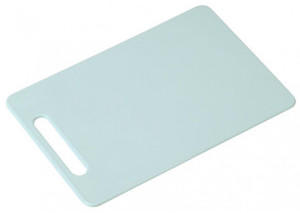 Kesper Kunststoffbrett mit Griff 29 x 19,5 cm hellblau