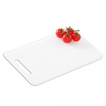 Kesper Servierbrett mit Griff 34 x 23 cm weiß