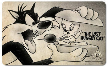 Logoshirt Looney Tunes Tweety & Sylvester Brettchen