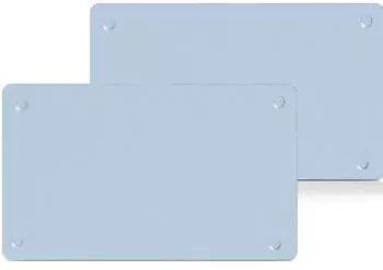 Zeller Glasschneidebrettchen Set 2-teilig 25 x 15 x 0,5 cm (26204)