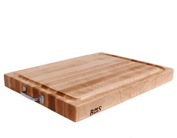 Boos Blocks Pro Chef Ahorn Schneidebrett mit Saftrille 61 x 46 x 6 cm