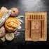 Relaxdays Bamboo bread slicer