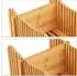 Relaxdays Bamboo bread slicer