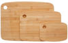 JJA Set of bamboo cutting boards