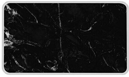 Zak Designs Zak Osmos Frühstücksbrettchen 23,5 x 16 cm schwarz/marmor/weiss