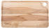Creative Home Holz Schneidebrett mit Saftrille 42 x 24,5 x 1,5 cm