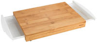 Wenko Bamboo chopping board with 2 drawers