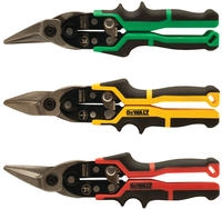 DEWALT Blechscheren ERGO 3er-Set gerade (gelb), links (rot), rechts (gr&uuml;n)