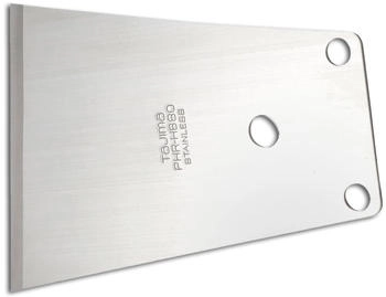 Tajima Ersatzklinge für Universalschaber schräg 80 mm Breite 1,2 mm Stärke (PHR-HB80)
