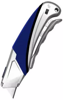 Westcott Sicherheitsmesser 18mm Trapezklinge, Zangengriff, Softgrip (E-84042 00)