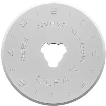 Olfa Ersatzklingen f&uuml;r Rollschneider 28mm, 10er Pack (RB28-10)