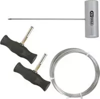 Ks Tools Schneiddraht-Set, Scheibendemontage 140.2250