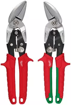 Milwaukee Blechscheren-Set gebogen, 2-teilig (4932499017)