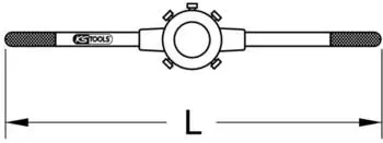 KS Tools Schneideisen-Halter DIN 225, M16-M20 (331.0008)
