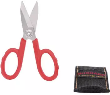 KS Tools Universal-Werkstattschere 140mm mit G&uuml;rteltasche (118.0060)