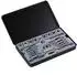 Relaxdays Gewindeschneider-Set Innengewinde 9-teilig Carbonstahl (10033743)