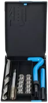 KS Tools Nirostahl Gewinde-Reparatur-Satz M12x1x17mm, 14-tlg. (150.6100)