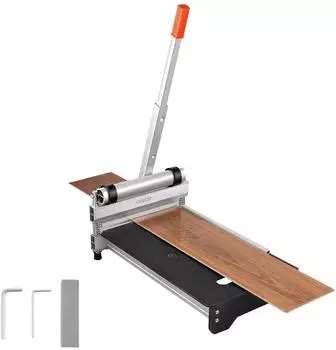 VEVOR Vinyl- und Laminatschneider 330mm, 16mm Schnittst&auml;rke, Winkel 15&deg;/30&deg;/45&deg;, Teleskopgriff (FC1602)