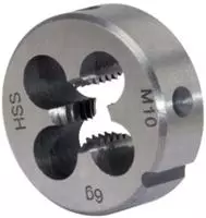 KS Tools 3320011, KS Tools 332.0011 Schneideisen metrisch M16 x 2.0 Stahl 45mm