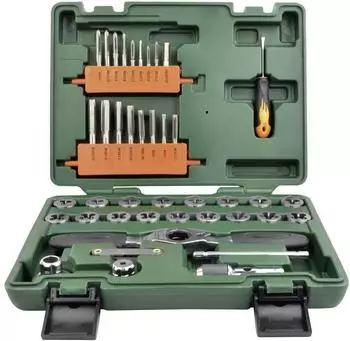 Mannesmann Gewindebohrer & Schneideisensatz 40-teilig (M53230)