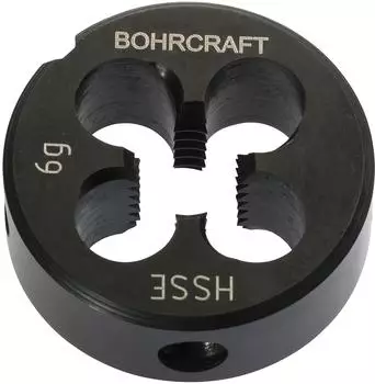 BOHRCRAFT Werkzeuge Schneideisen M6 HSS-Co DIN EN 22568 6G (42101100600)