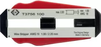C.K Magma T3756 100 Drahtabisolierer für PVC- und PTFE-Drähte, 1,00mm (T3756 100)