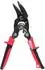 KS Tools Figuren-Durchlaufschere 260mm, Schnitt rechts (118.0045)