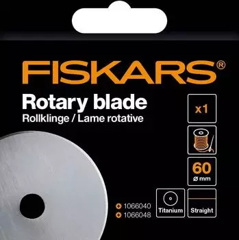 Fiskars Ersatzklinge Rollschneider Titan Ø60mm (1066044)