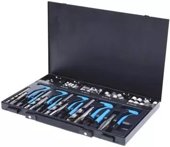 KS Tools Nirostahl Gewinde-Reparatur-Satz M6-M14, 113-teilig (150.6160)
