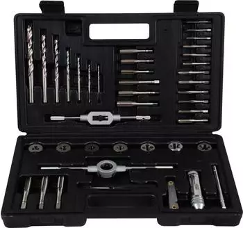 Projahn Gewindebohrer- und Schneideisensatz HSS-G 40-tlg. M3-M12 (91009)