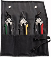 Bessey Blechschere Erdi Set, DSET15, gerade, rechts & links, 3 Idealscheren in