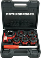 Rothenberger Gewindebohrer Rothenberger SUPER CUT-Set, BSPT R, 1/2 - 1" im...