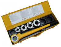 Rems Hand-gewindeschneidkluppe Eva Set R 1/2-3/4-1-1 1/4'' 520015