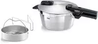 Fissler Schnellkochtopf "Vitaquick Premium Edelstahl Dampfkochtopf mit D&auml;mpfeinsatz"