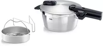 Fissler Schnellkochtopf Vitaquick Premium 3500 ml Edelstahl Silber 3,5 l