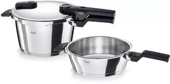 Fissler Schnellkochtopf Vitaquick Edelstahl 18/10 3-tlg. 4,5 Liter