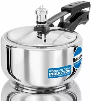 Hawkins Schnellkochtopf Edelstahl Innendeckel 2 L Silber