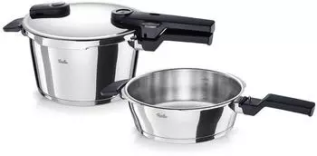 Fissler Vitaquick Premium Schnellkochtopf-Set 3-teilig 3,5+6l