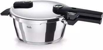 Fissler Vitaquick Elemental Schnellkochtopf 3,5 l Ø 22 cm Edelstahl 2 Garstufen