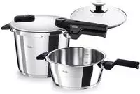 Fissler Schnellkochtopf "VitaquickElemental Dampfkochtopf Premium Drucktopf"...
