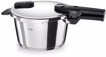 Fissler Vitaquick Elemental Dampfkochtopf 4,5 l Edelstahl Ø 22 cm Silber
