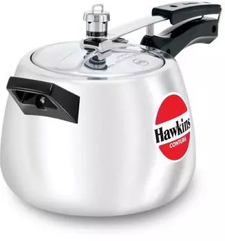 Hawkins Contura HC40 Schnellkochtopf 4 l Aluminium Silber Innendeckel
