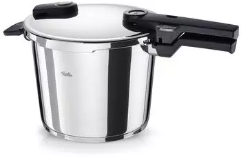 Fissler Vitaquick Elemental Dampfkochtopf 6 l Edelstahl Ø 22 cm Silber