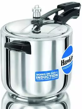 Hawkins B65 Schnellkochtopf 6 l Edelstahl Induktion Silber 18/8